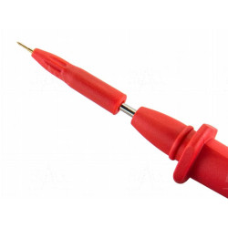 Sonda pomiarowa 0.75mm , gniazdo 2mm 1N-0002-R, czerwony