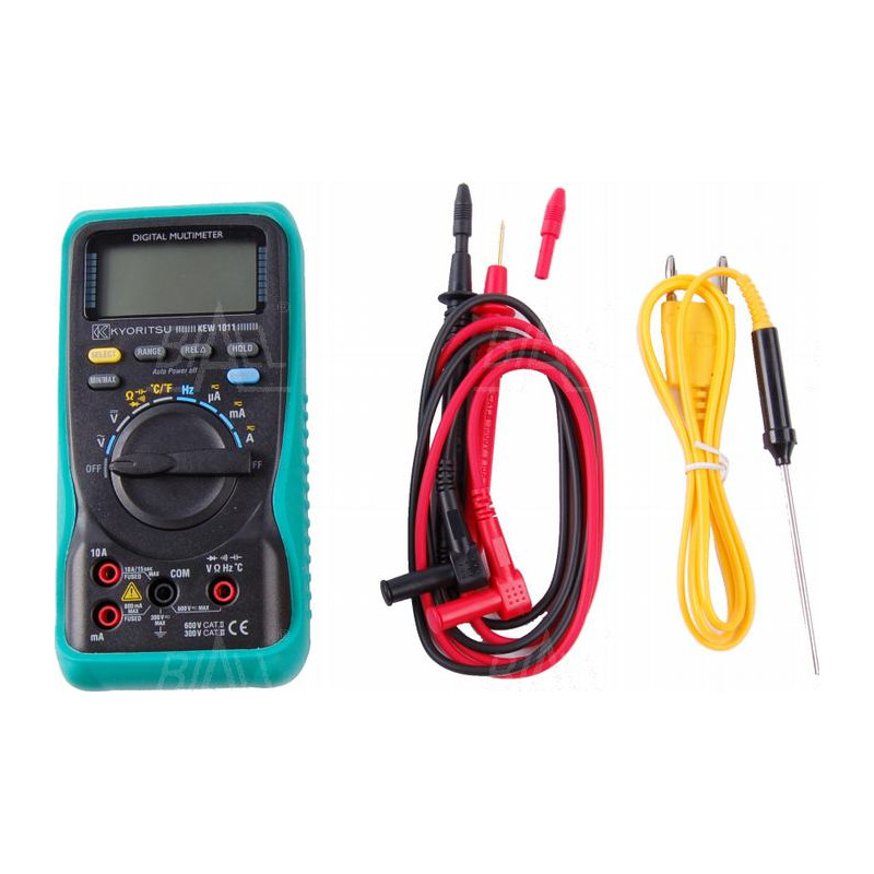 KEW1011 – multimetr cyfrowy 600V z bargrafem | KYORITSU