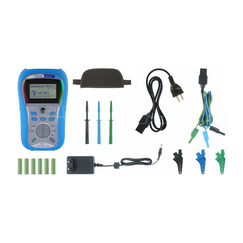 MET-MI3122 SmarTec Miernik pętli zwarcia i RCD