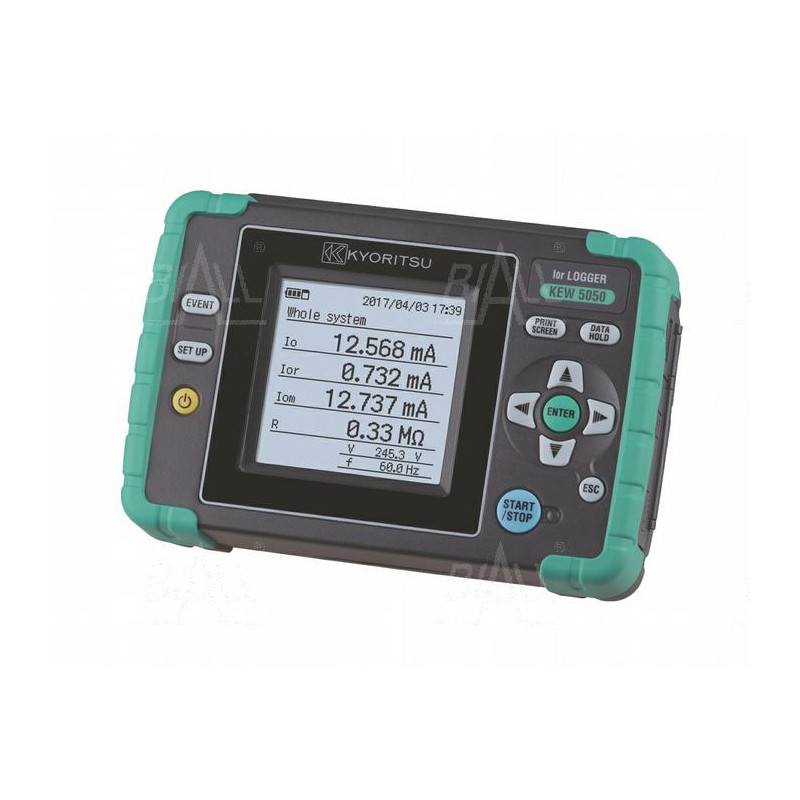 KEW5050 Logger/rejestrator prądu upływu AC