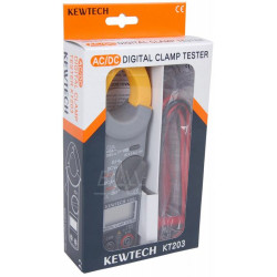 KT203 Miernik cęgowy 0,01A-400A AC/DC Kew Tech