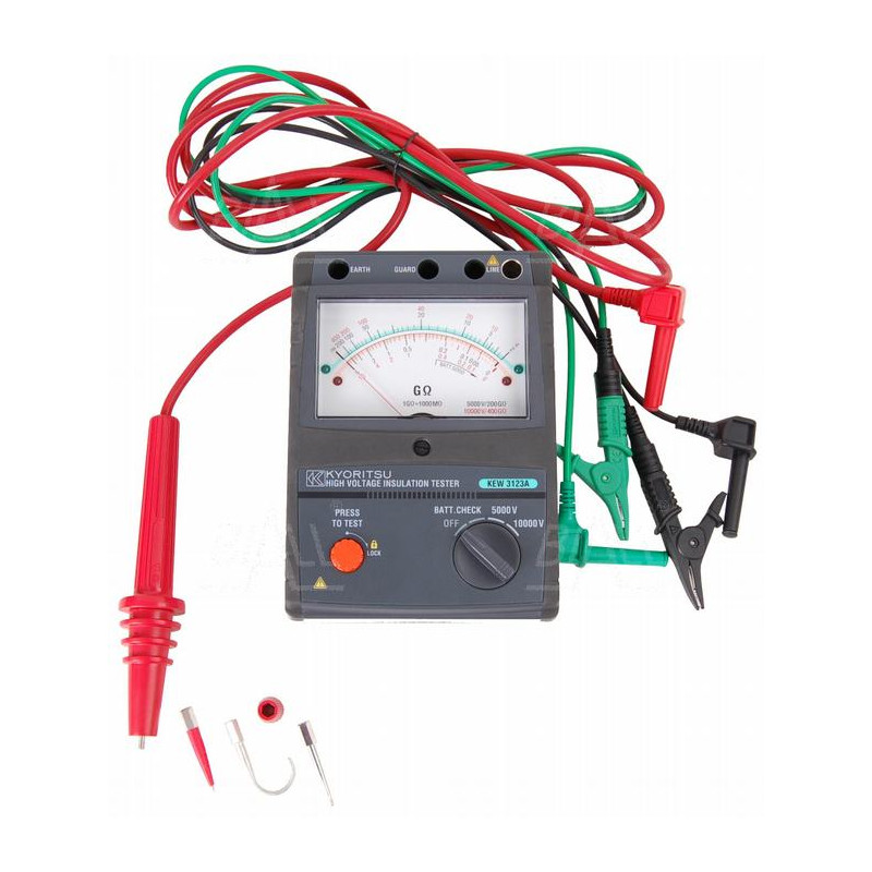 KEW3123A Analogowy miernik rezystancji izolacji 5000V-10kV