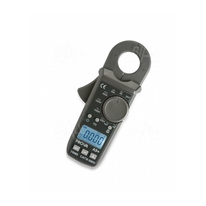 PROVA A9+ Miernik cęgowy EV 0,001A-1000A AC/DC TRMS, INRUSH, NCFM, LPF