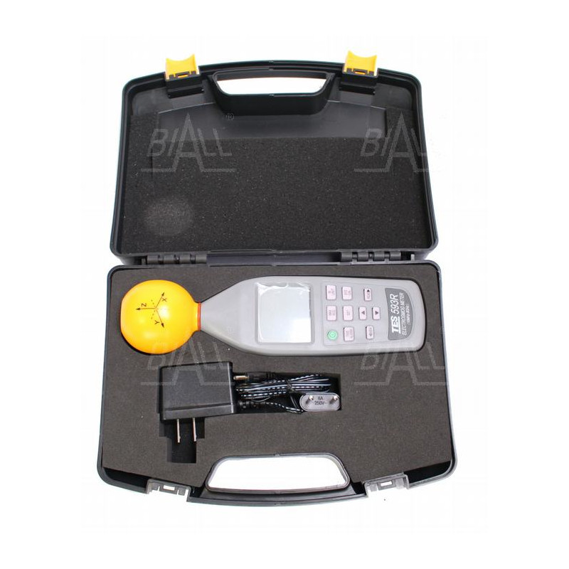 TES593R Miernik pola elektromagnetycznego 3 osiowy 10MHz-8GHz 108V/m