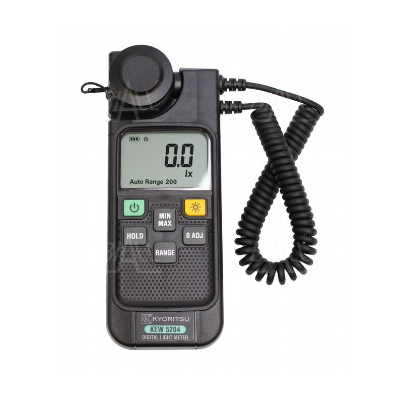 KEW5204BT Luksomierz 0,1 ~ 199 900 lx , Bluetooth