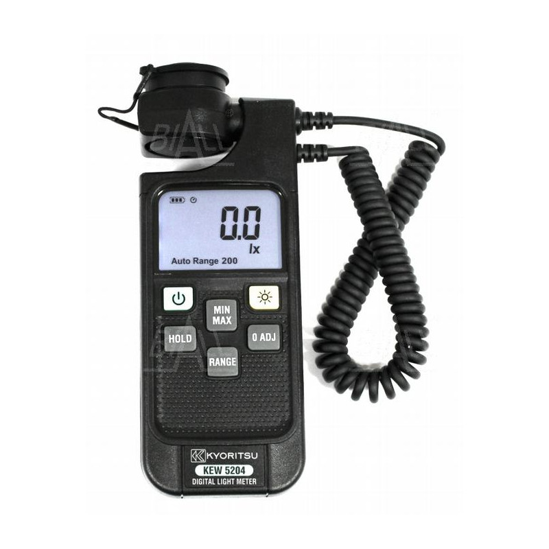 KEW5204BT Luksomierz 0,1 ~ 199 900 lx , Bluetooth