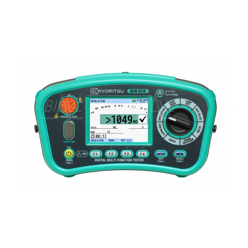 KEW6516-EV2 Wielofunkcyjny miernik instalacji el. USB + adapter EVSE KEW8602