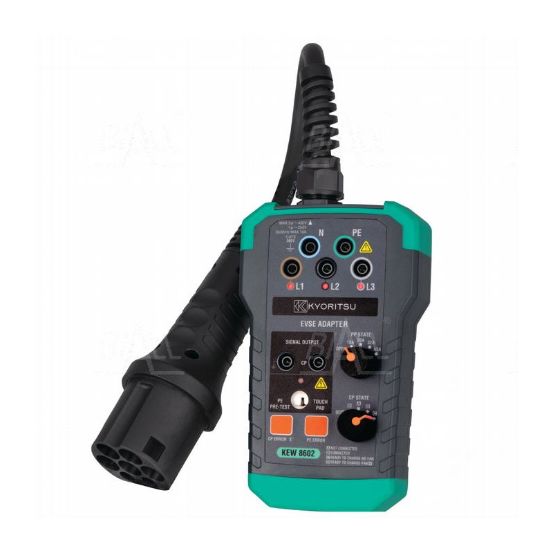 KEW6516-EV2 Wielofunkcyjny miernik instalacji el. USB + adapter EVSE KEW8602
