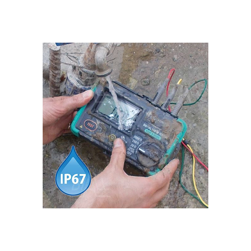 KEW4105DLBT-H Miernik rezystancji uziemienia Bluetooth w walizce