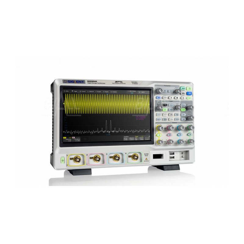 SDS5034X oscyloskop 350MHz, 4kan, 5GSa/s, 250Mpts, SPO