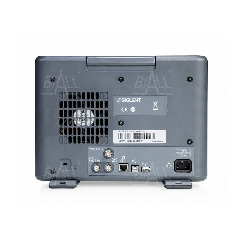 SDS2104X HD oscyloskop 100MHz/4-kan, 2GSa/s, 12-bit, 200Mpts