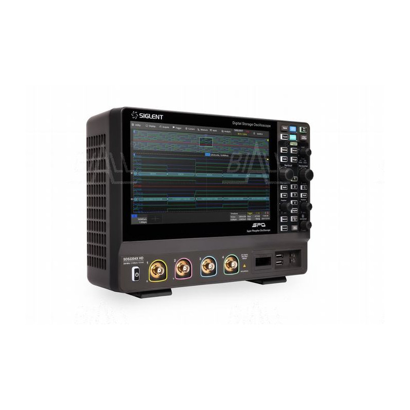 SDS2204X HD oscyloskop 200MHz/4-kan, 2GSa/s, 12-bit, 200Mpts