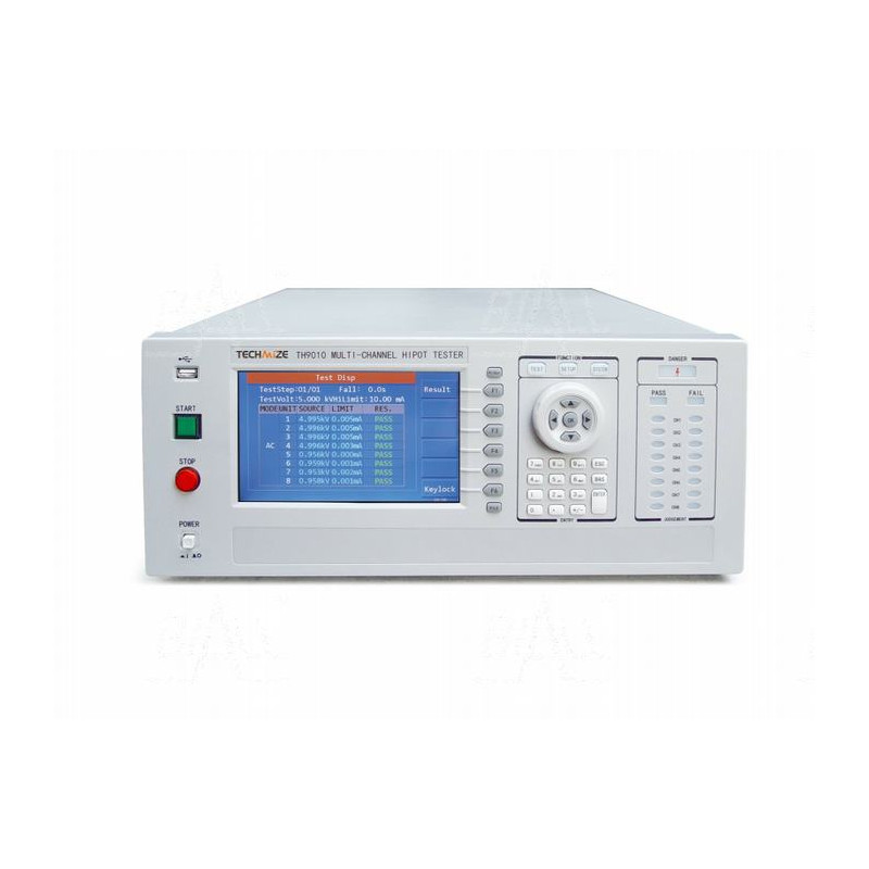 TH9010 Tester bezpieczeństwa 8kan.