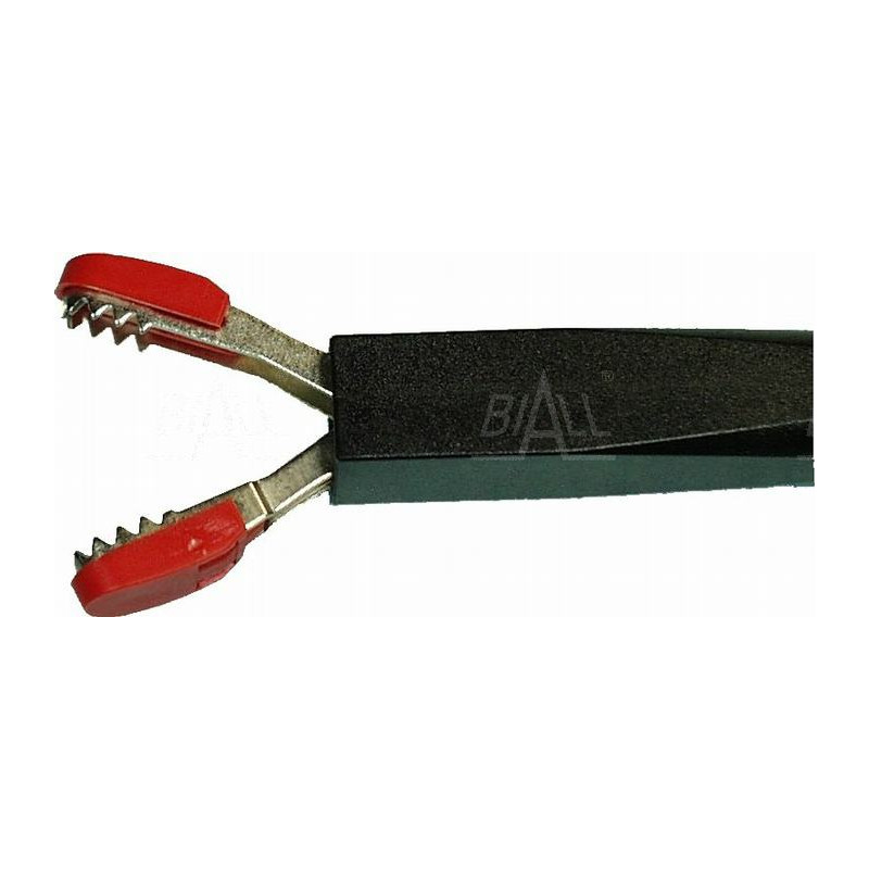 Chwytak bezp. krokod. gn. 4mm KLEPS 2800-BK CAT III 1000V, 20A czarny