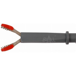 Chwytak bezp. krokod. gn. 4mm 6009IEC-RT CAT III 1000V, 20A czerwony