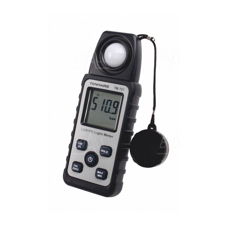 TM721 Luksomierz 0,1~400 000 lx TENMARS + świadectwo wzorcowania