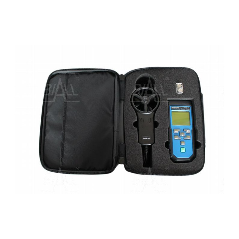 TM412A Anemometr, przepływ, temp TENMARS