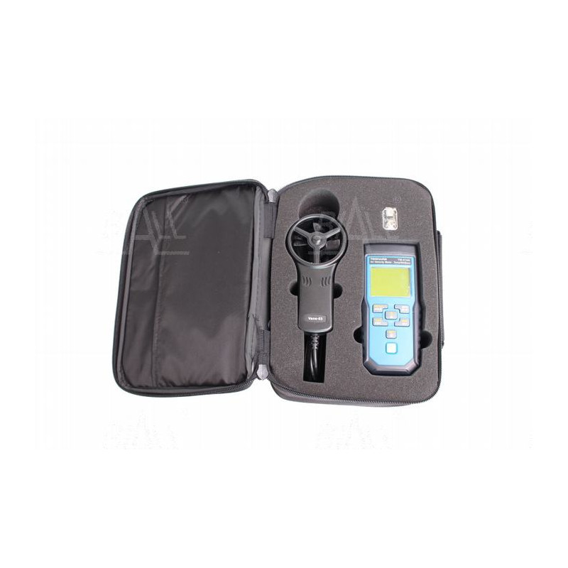 TM414A Anemometr, przepływ, temp, wilg., ciśnienie TENMARS