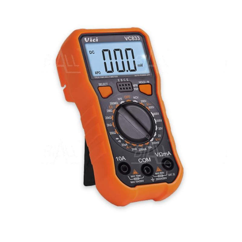 VC833 – multimetr LCD 1999 z NCV i funkcją HOLD | Vici