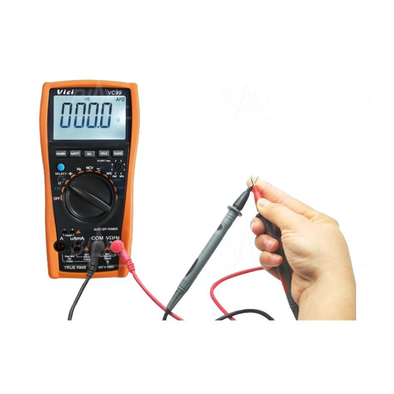 VC99 – multimetr TRMS LCD6000 z NCV i bargrafem | Vici
