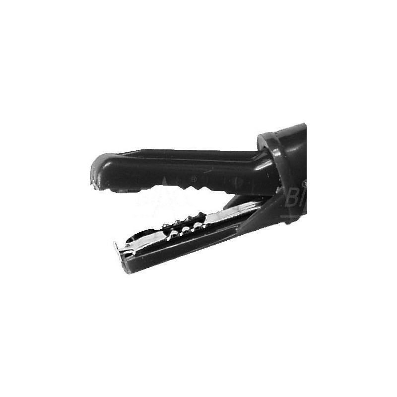 Krokodylek gn. 4mm KK1-BK 60V/30V~ 3A czarny