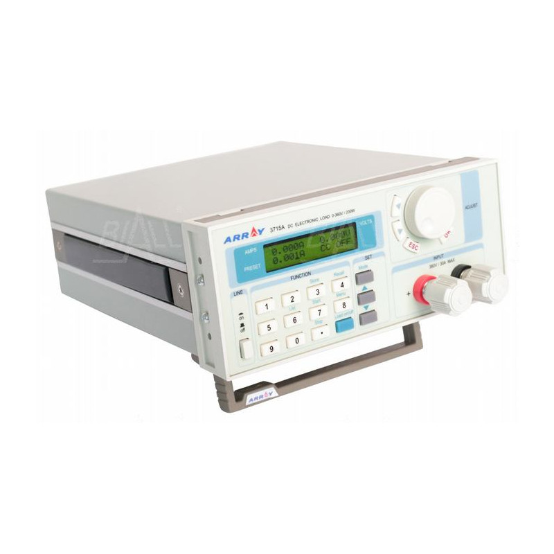 ARRAY 3715A obciążenie elektroniczne 200W DC RS232