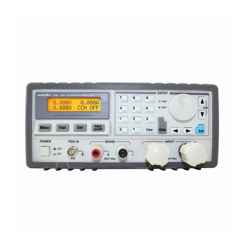 ARRAY 3720A obciążenie elektroniczne 250W DC RS232 + progr.