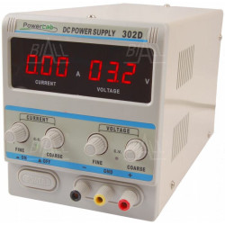 Zasilacz lab 302D 30V/2A DC LED PowerLab