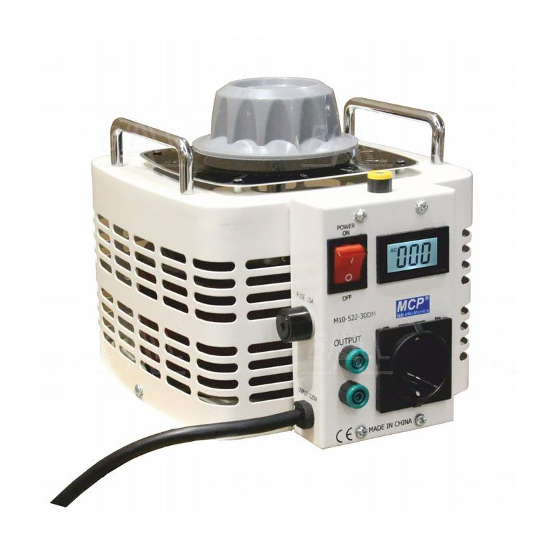 Autotransformator reg.  M10-522LCD-30 260V/12A 3kVA MCP