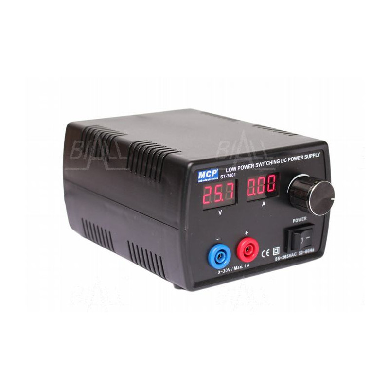Zasilacz lab. S7-3001 DC 0-30V/1A MCP