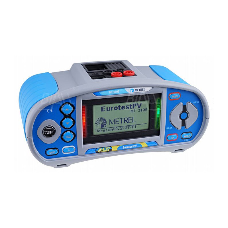 MET-MI3108 ST EurotestPV Miernik instalacji elektrycznych i fotowoltaicznych