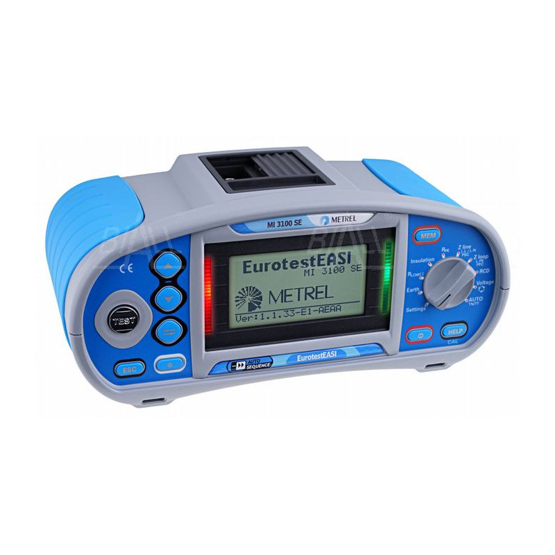 MET-MI3100 SE EurotestEASI + Program PC + Zestaw do uziemienia