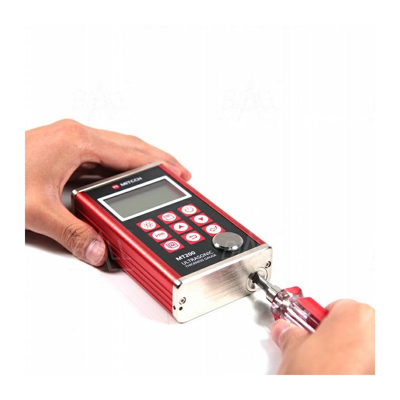 MT200 Miernik grubości materiałów 0,75~300mm(P-E) 0,1/0,01mm USB