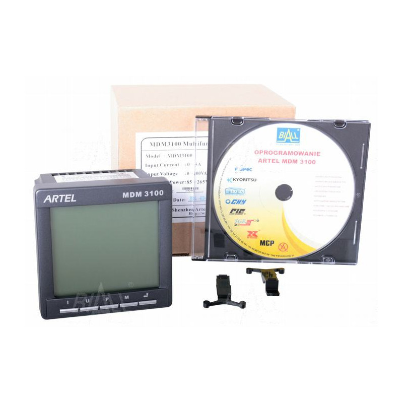 
       MDM3100 wielofunkcyjny miernik mocy 3-faz + Gratis moduł F analizy harmonicznych
     