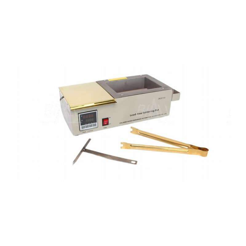 Tygiel lutowniczy ZB2015D, 1200W, 600C, 200x150x70mm. Pojemność 15kg. RoHS