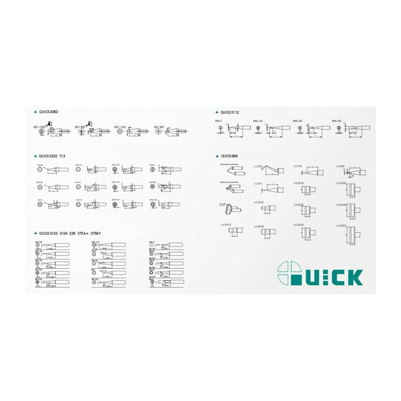 Grot Q-T-0.8D do Quick 236/706/936A/3104/3102/TS1100/709/969