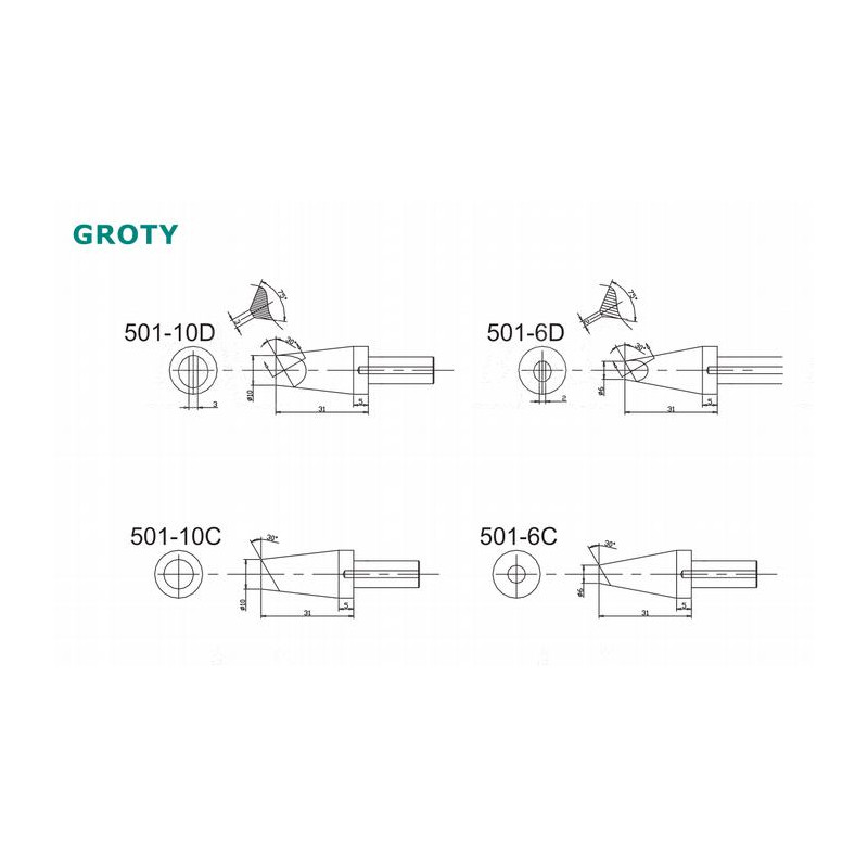 Grot Q501-10D-T do QUICK206D