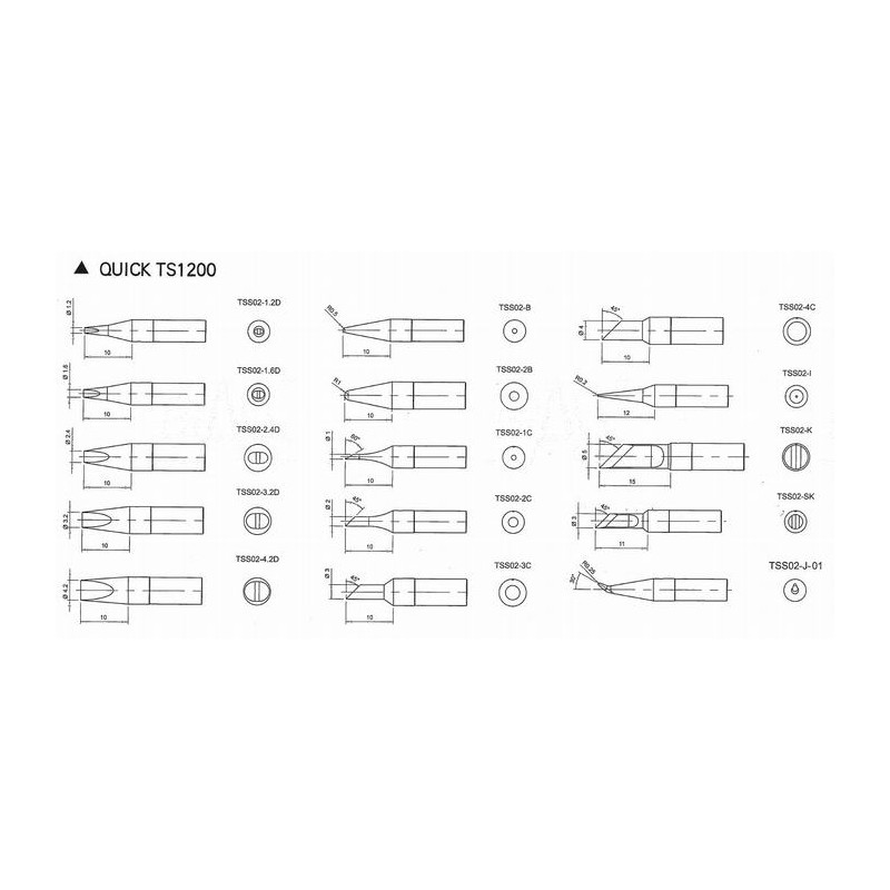 Grot TSS02-2C do Quick TS1200
