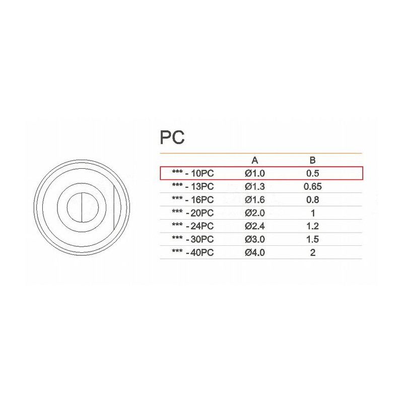 Grot 911G-10PC do robota lutowniczego QUICK