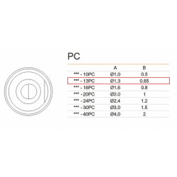 Grot 911G-13PC do robota lutowniczego QUICK