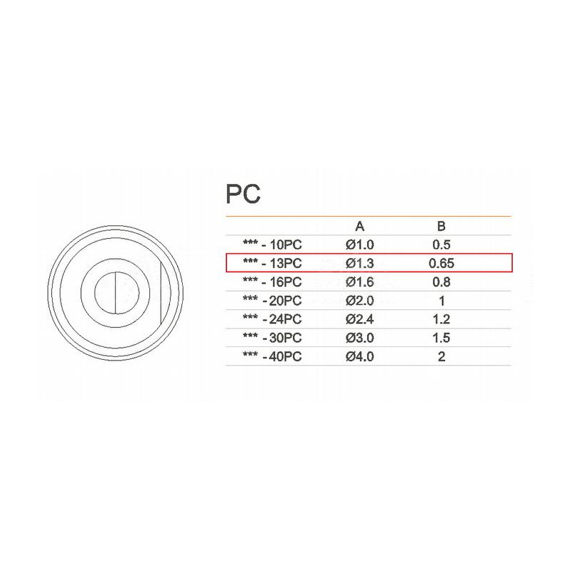Grot 911G-13PC do robota lutowniczego QUICK