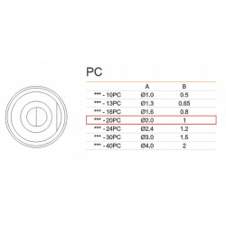 Grot 911G-20PC do robota lutowniczego QUICK