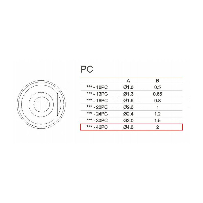 Grot 911G-40PC do robota lutowniczego QUICK