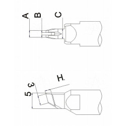 Grot 911G-30N10H20 do robota lutowniczego QUICK