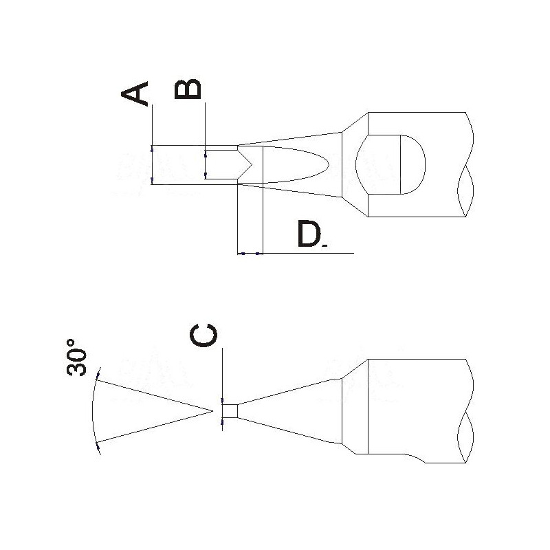 Grot 911G-30DV2-02 do robota lutowniczego QUICK