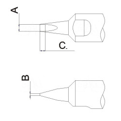 Grot 911G-30D-12 do robota lutowniczego QUICK