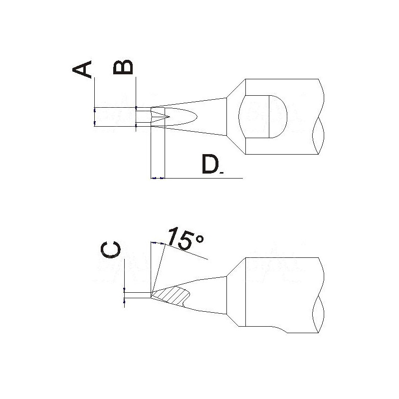 Grot 911G-10DV1-02 do robota lutowniczego QUICK