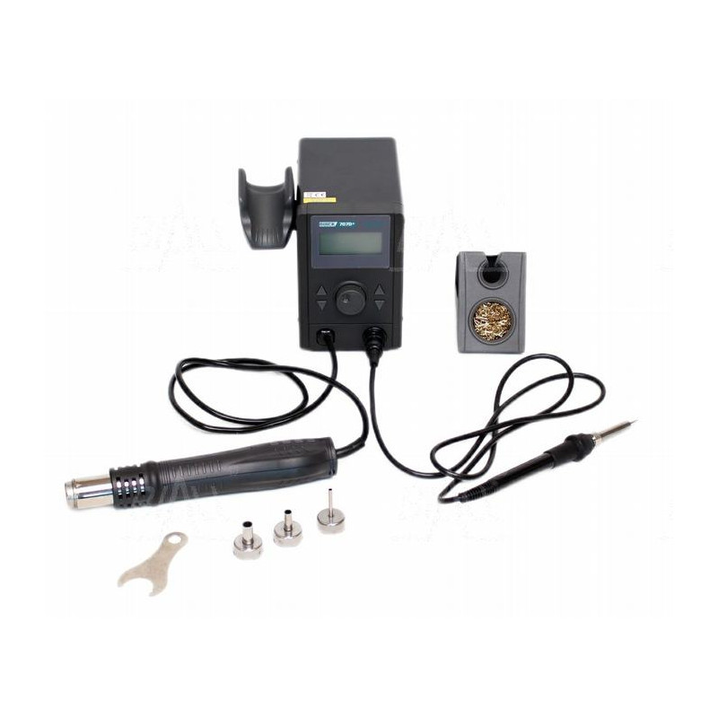 Quick 707D+ Zestaw lutowniczy stacja 70W + HOT-AIR 800W 30l/min