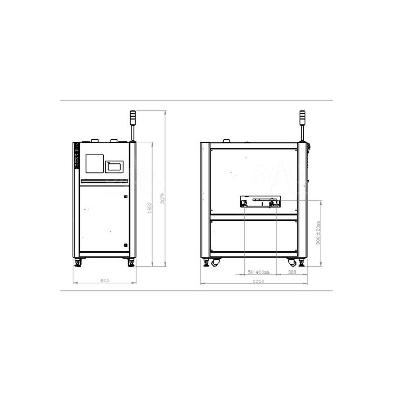 Quick S100-T4 Robot lutowniczy in-line (sterowany przez teaching pendant i HMI)