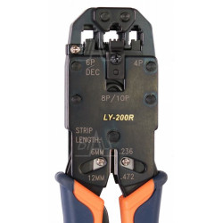 OPT LY200R Zaciskarka wtyków 10p10c, 8p8c,6p6c,4p4c RJ45 RJ50